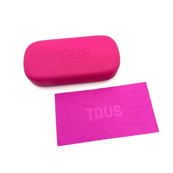 New! Tous STOC44V 700Y Black and Crystals Sunglasses, Authentic